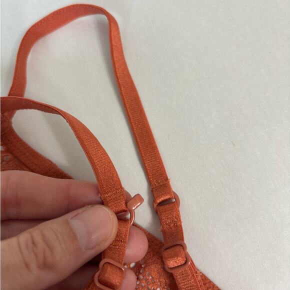 Victoria’s Secret Very Sexy Lace Bralette in Rust Orange - Size S - Picture 3 of 5
